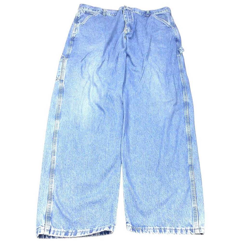 Wrangler Originals Mens Carpenter Jeans Light Wash Denim 94OR0AS 38x32